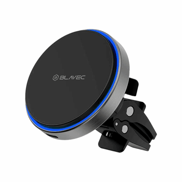 Blavec Car holder BHC-01B magnetic with wirless charging to air vent (BHC01B-MAVIB) black