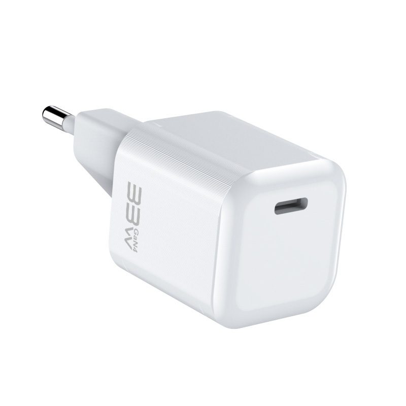 foto_add-335777 Blavec Wall charger BC-6 GaN4 - Type C - PD QC 33W 3A with Type C to Type C cable (TCBC6G4-CW333A+CC) white