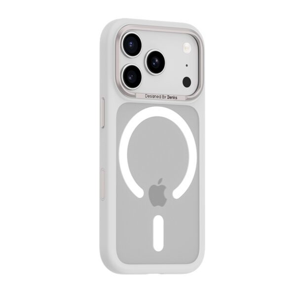 foto_add-336521 Benks Magnetic Mist Case Metal Frame (K069) for Iphone 17 Pro white (Camera Control Button)