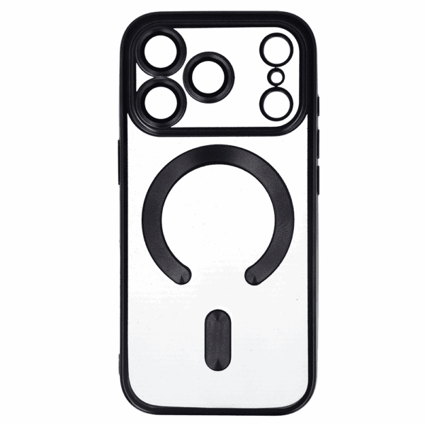 Metallic Magsafe Case for Iphone 17 Pro Black