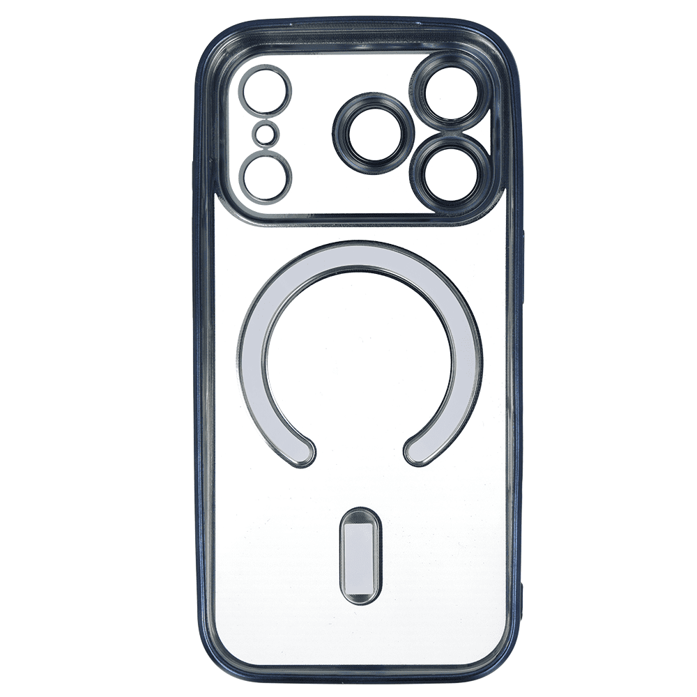 Metallic Magsafe Case for Iphone 17 Pro Blue