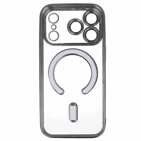 Metallic Magsafe Case for Iphone 17 Pro Max Titanium