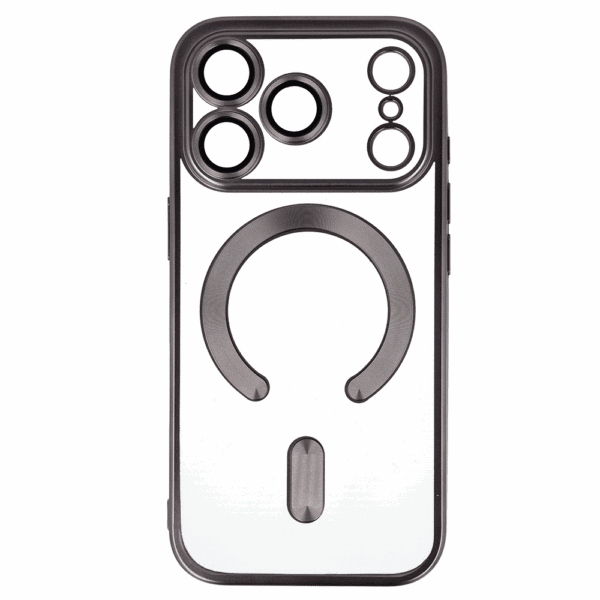 Metallic Magsafe Case for Iphone 17 Pro Max Titanium