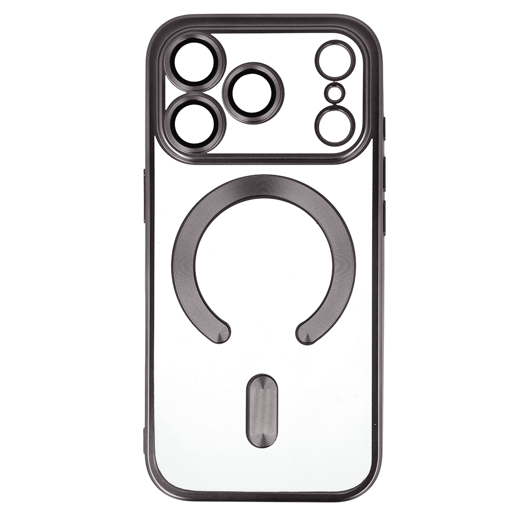 Metallic Magsafe Case for Iphone 17 Pro Max Titanium