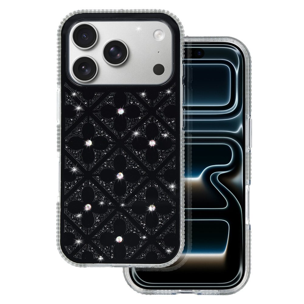 Flower Case for Samsung Galaxy S25 Ultra black