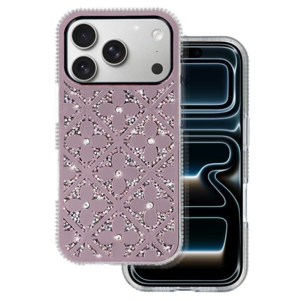 Flower Case for Iphone 17 Pro Max pink