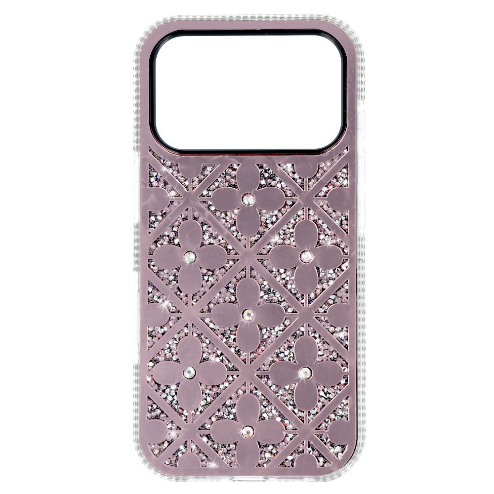 Flower Case for Iphone 17 Pro pink