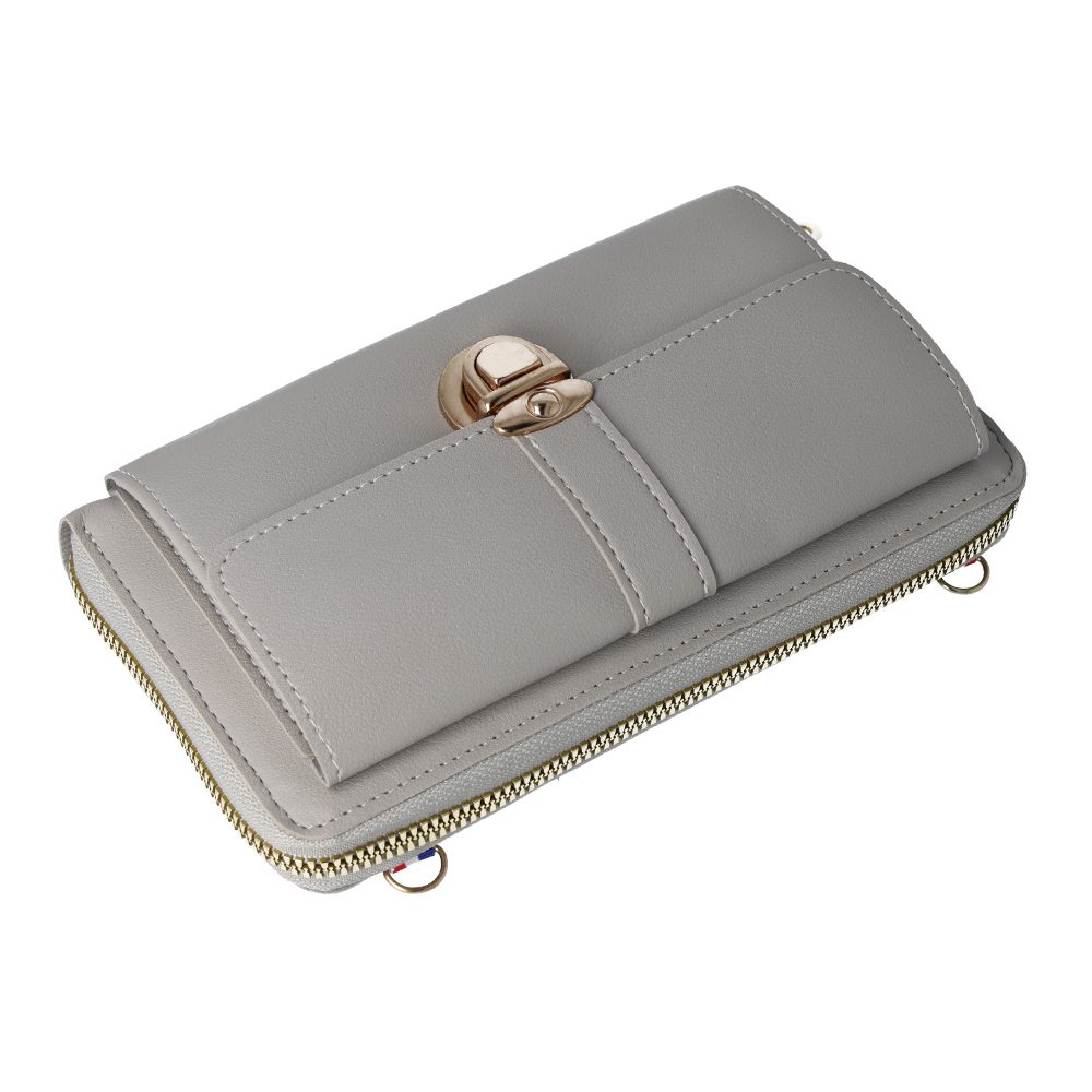 Knitted bag for phone GCW06 grey