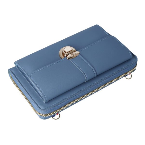 Knitted bag for phone GCW06 blue