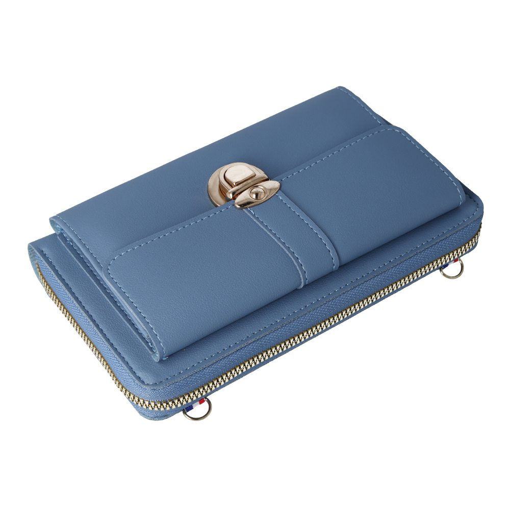 Knitted bag for phone GCW06 blue