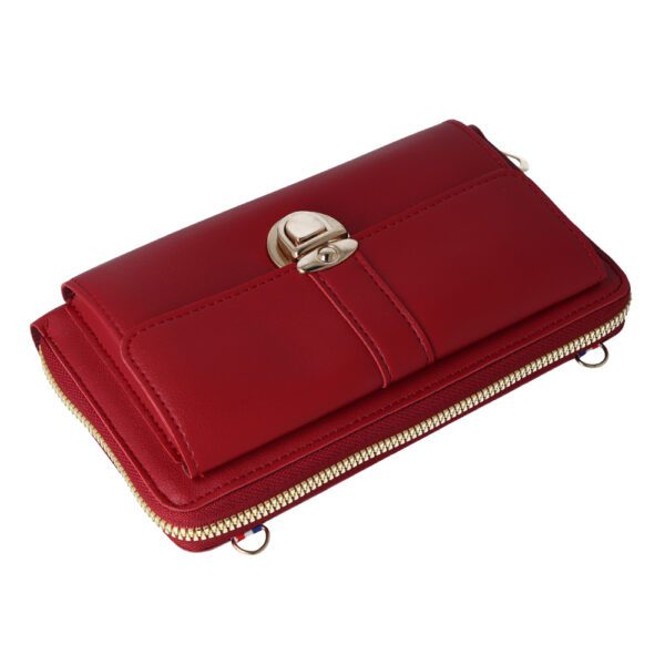 Knitted bag for phone GCW06 red