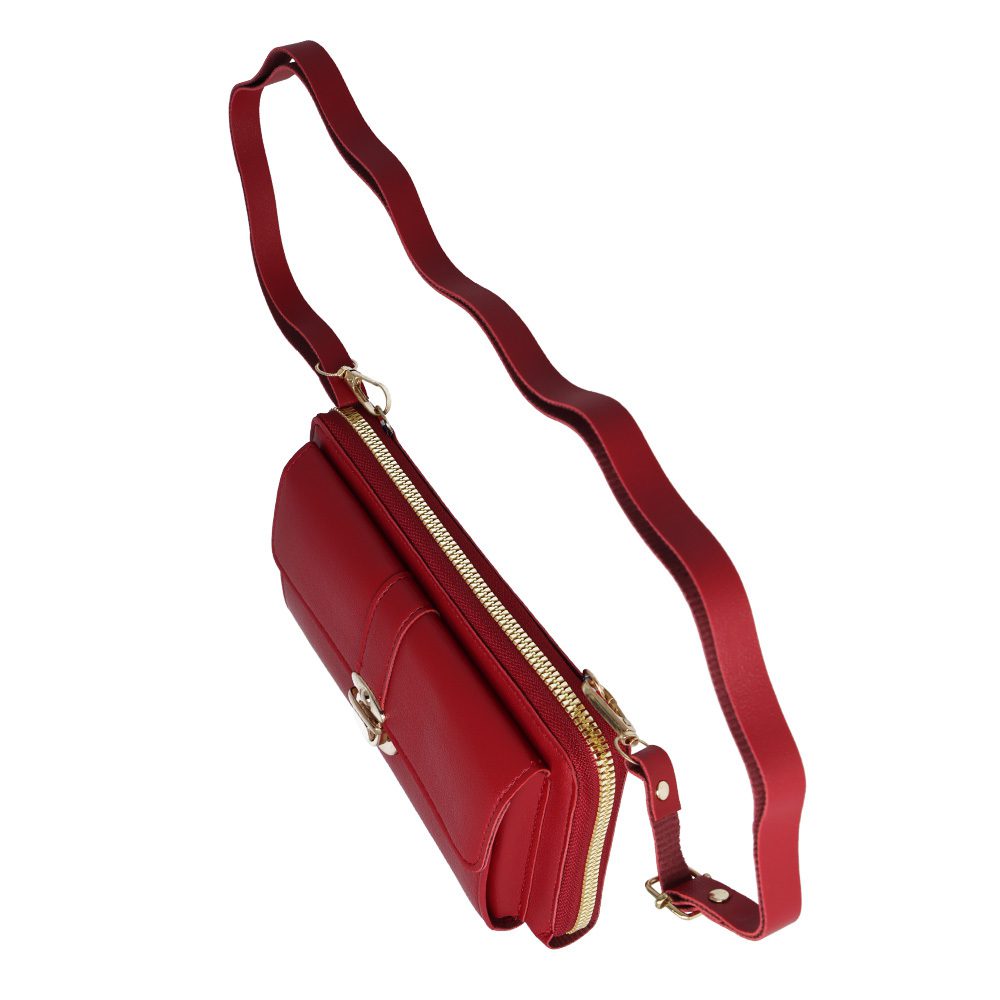 Knitted bag for phone GCW06 red