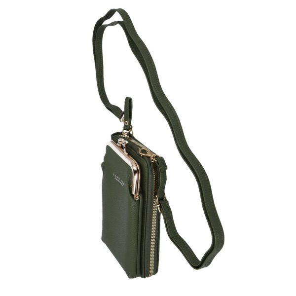 Knitted bag for phone GCW01 green