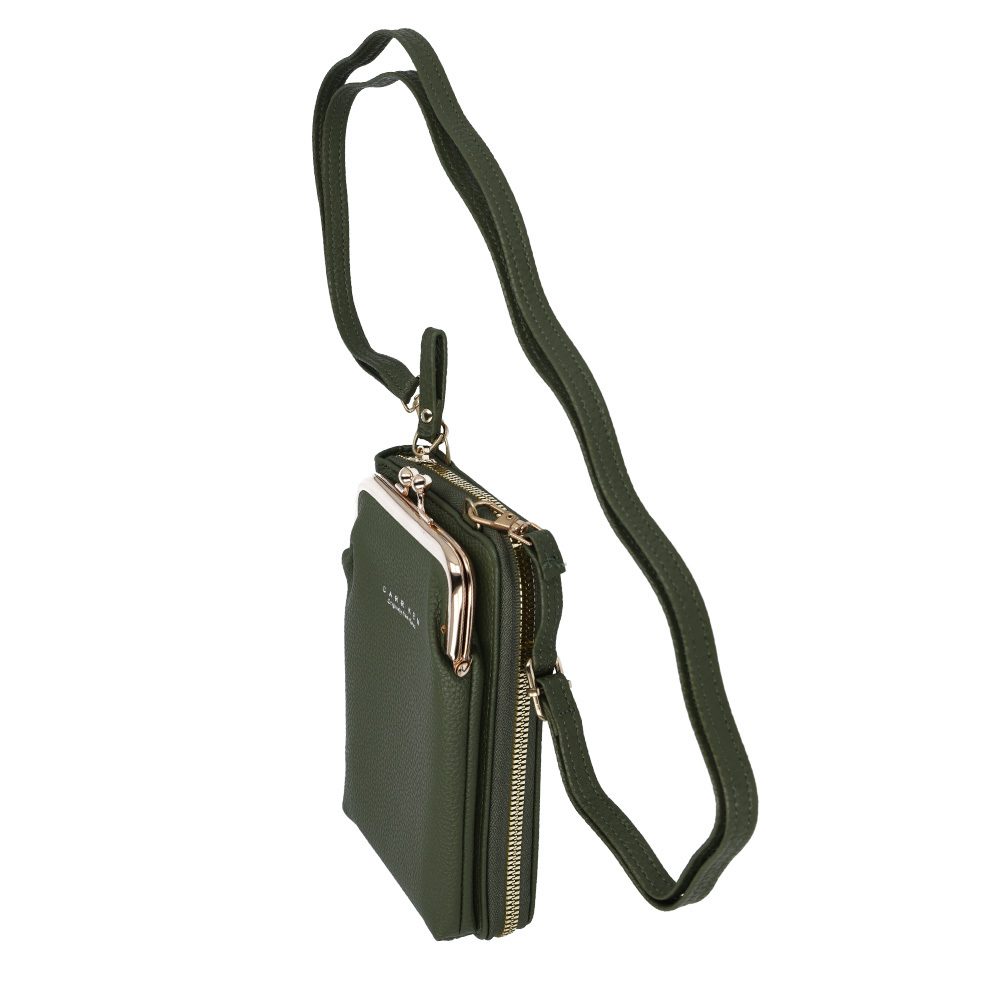 Knitted bag for phone GCW01 green