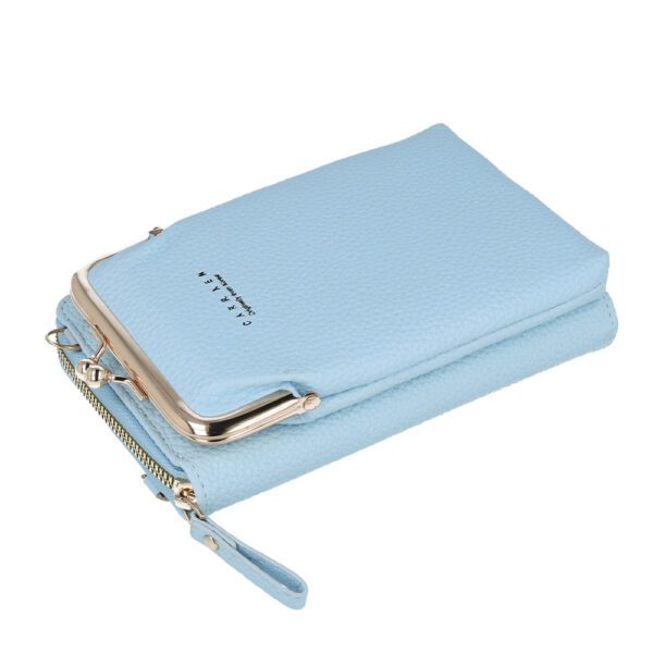 Knitted bag for phone GCW01 blue