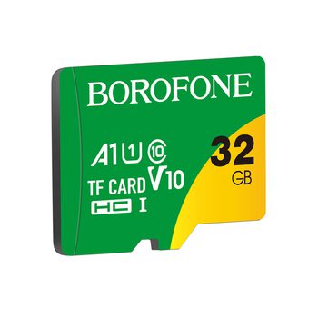 foto_add-338062 Borofone Memory card MicroSD 32GB SDHC Class10 90MB/s (damaged packaging)