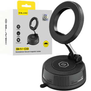 Blavec Car holder BHV-03 magnetic vacuum to windshield / dashboard (BHV03-PMB) black