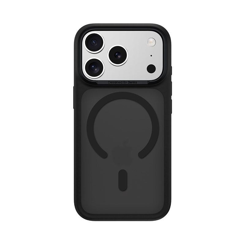 product-104486 Benks Magnetic Mist Case Metal Frame (K069) for Iphone 17 Pro black (Camera Control Button)