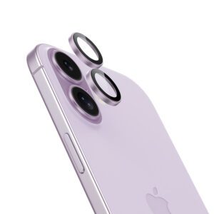 product-104504 Benks Tempered glass DR Sapphire Lens Protector on camera for Iphone 17 (lens 2 pieces) lavender