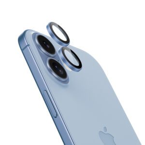 product-104506 Benks Tempered glass DR Sapphire Lens Protector on camera for Iphone 17 (lens 2 pieces) light blue