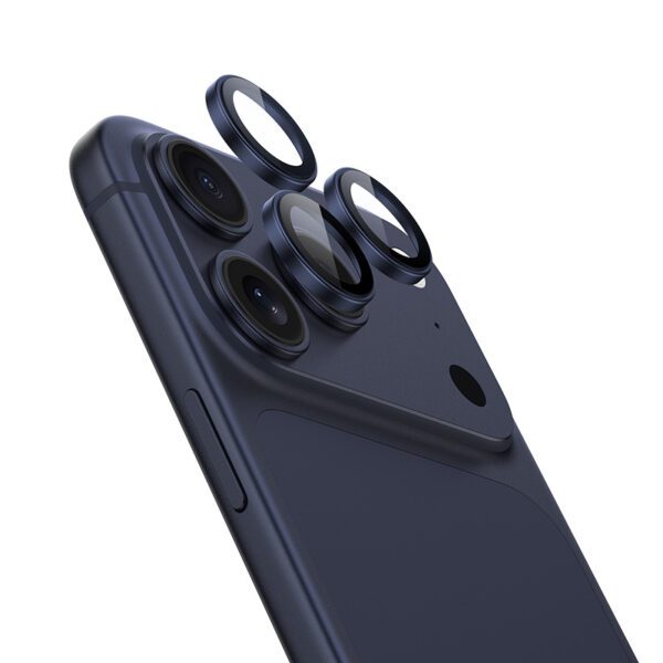 Benks Tempered glass DR Sapphire Lens Protector on camera for Iphone 17 Pro/17 Pro Max (lens 3 pieces) blue