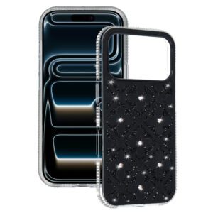 Flower Case for Iphone 16 black