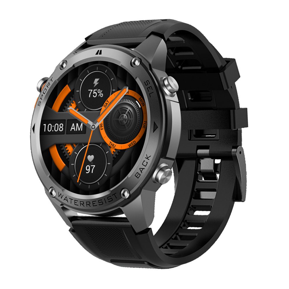 Blavec Smartwatch M-03 Predator AMOLED GPS Voice Call (SWM03-GP) graphite + 1 band