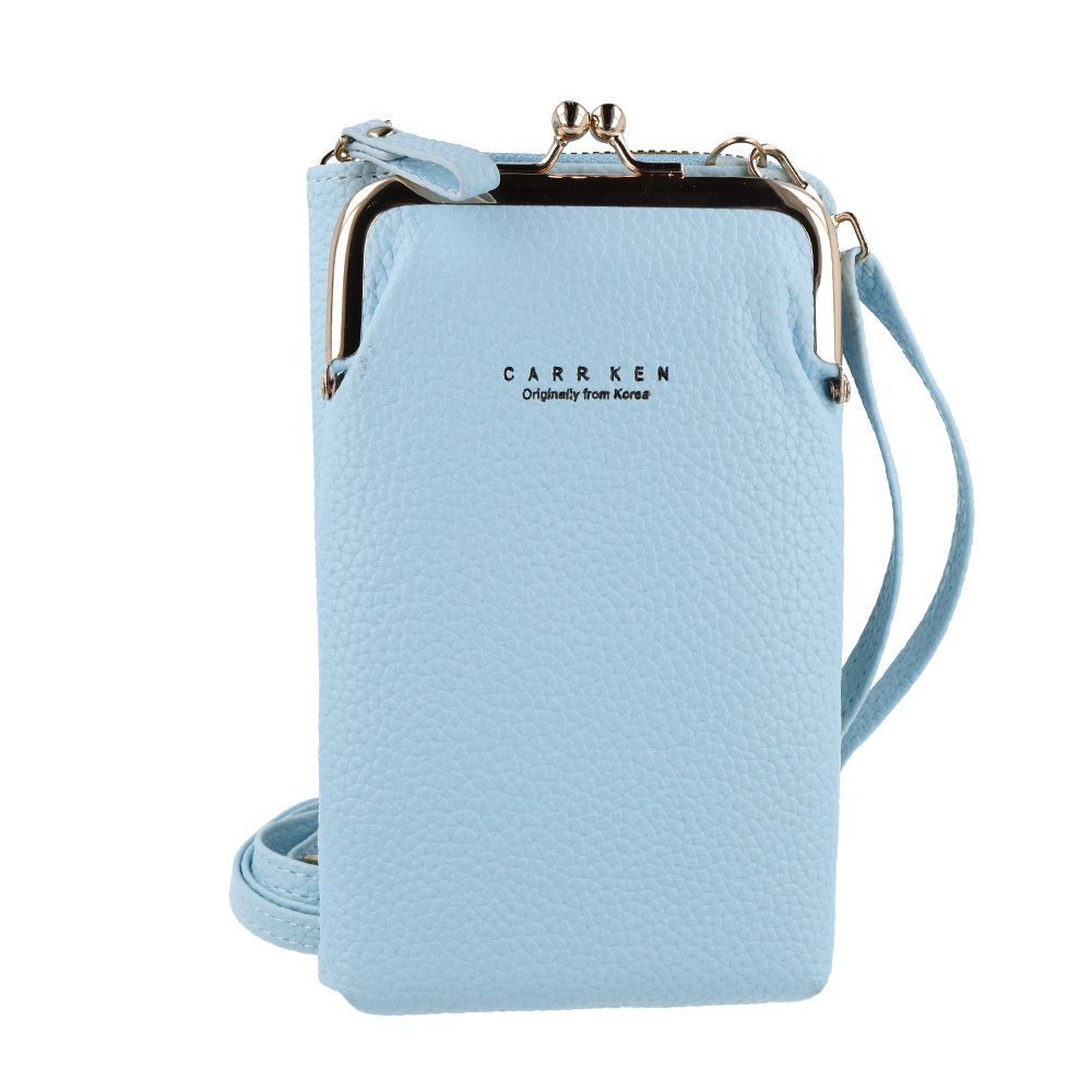 Knitted bag for phone GCW01 blue
