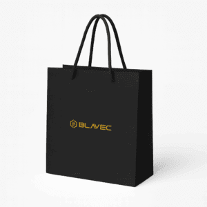 product-105566 Blavec Paper gift bag 40x38x12 black