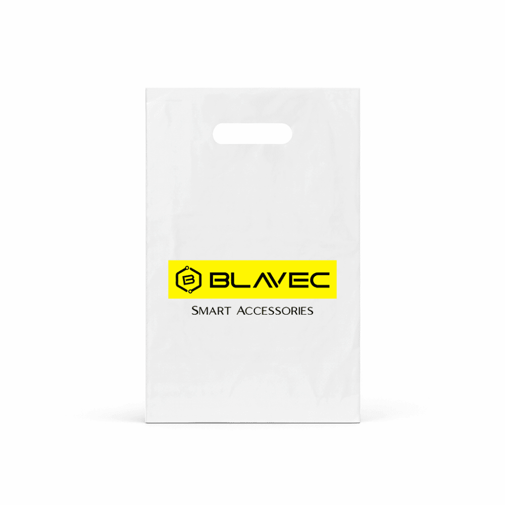 Blavec Plastic bag 400x300 white