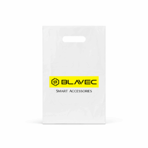 Blavec Plastic bag 400x300 white