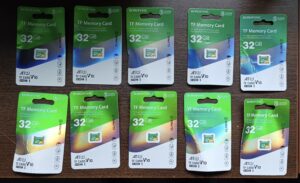 Borofone Memory card MicroSD 32GB SDHC Class10 90MB/s (damaged packaging)