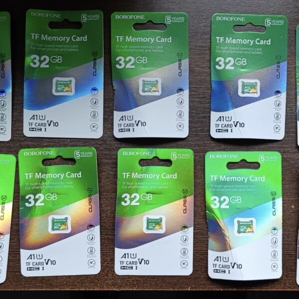 product-105719 Borofone Memory card MicroSD 32GB SDHC Class10 90MB/s (damaged packaging)