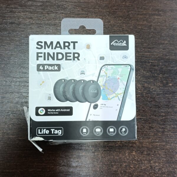 Lifemate GPS Bluetooth LifeTag Tracker HD-P16-3 Android black - 4 pieces (damaged packaging)