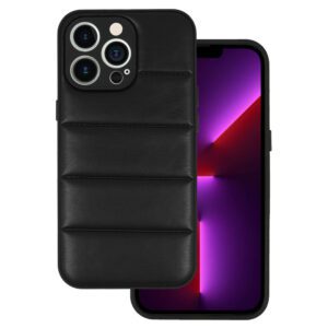 Leather 3D Case for Iphone 14 Pro design 2 black