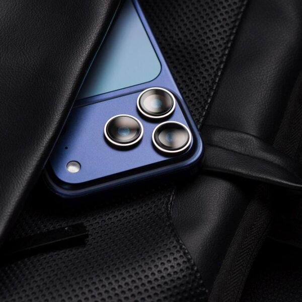 Camera glass to iPhone 17 Forcell Premium silver