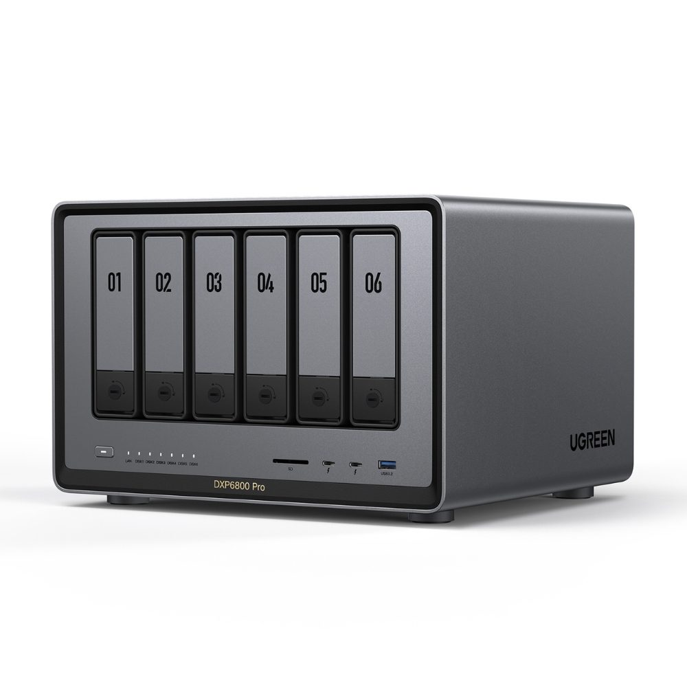 NAS UGREEN DXP6800 Pro 25899B 6 Θέσεων