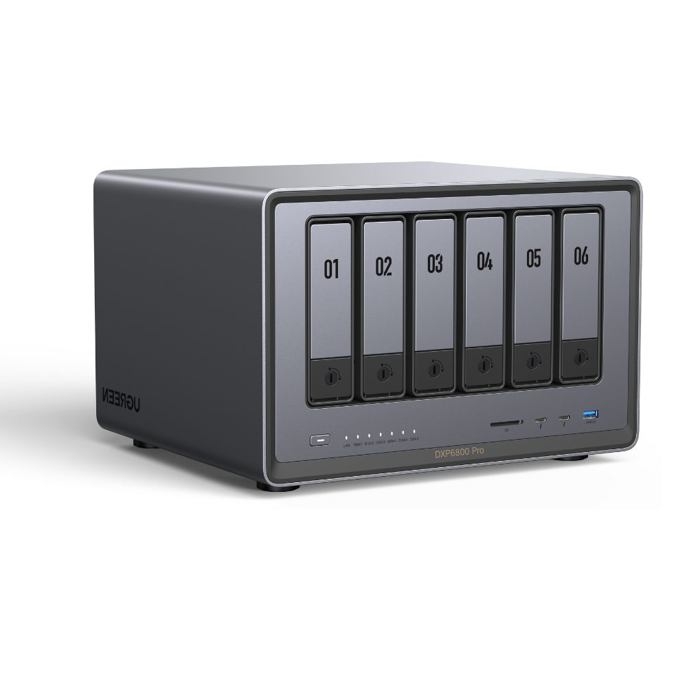 NAS UGREEN DXP6800 Pro 25899B 6 Θέσεων