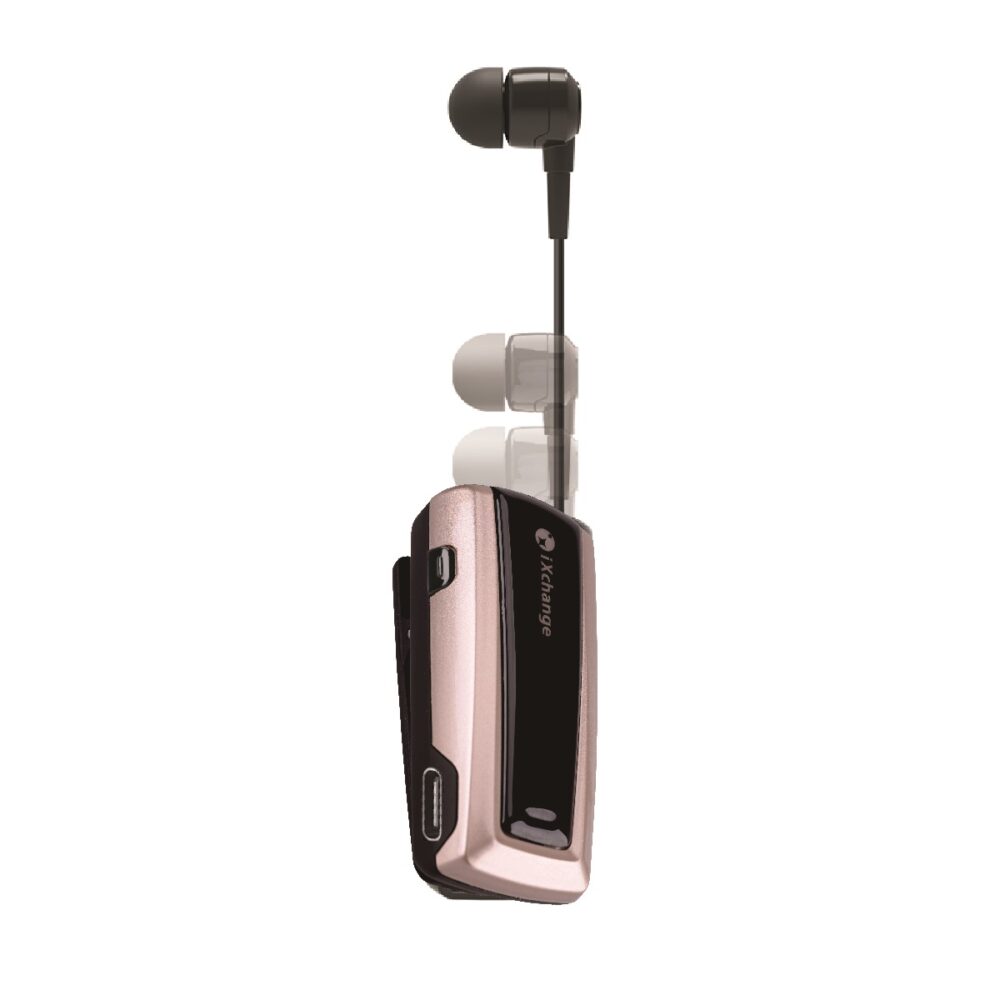 Ακουστικό Επαναφερόμενο BT iXchange UA24 V2.0 Χρυσό