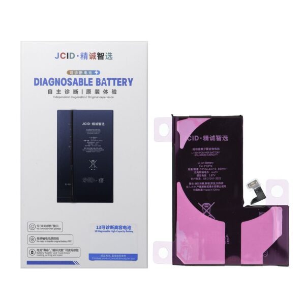 JCID Diagnosable Battery for iPhone 13 Pro 3330 mAh (high capacity)