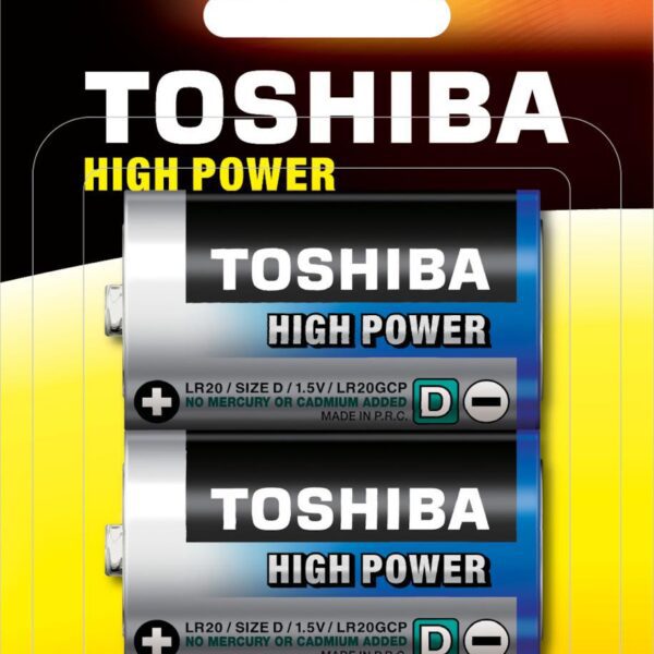 10654 ΜΠΑΤΑΡΙΕΣ TOSHIBA ΑΛΚΑΛΙΚΕΣ TYPE D