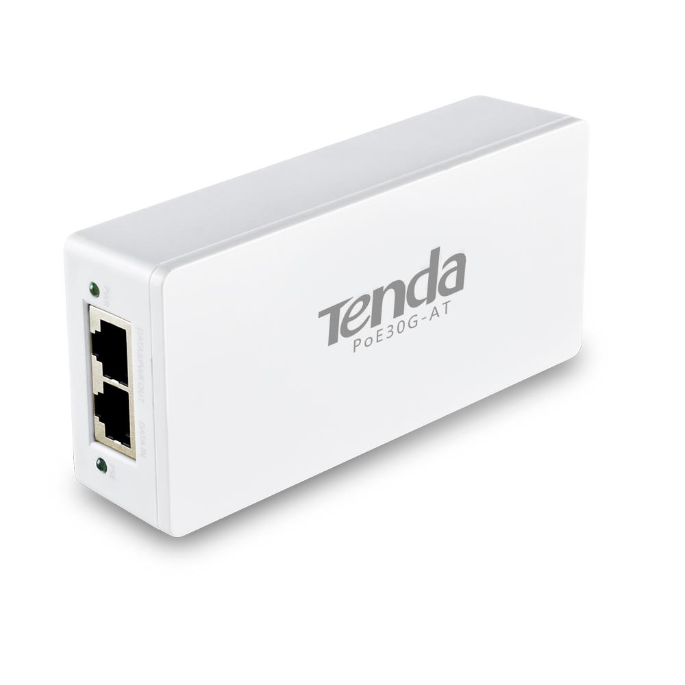 10952 TENDA 30GAT IIEEE802.3at Gigabit PoE Injector 30W/port