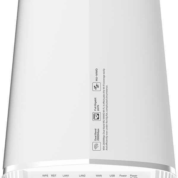 TOTOLINK AC2600 Dual Band Gigabit WiFi Router,MU-MIMO, Beamforming + LDPC