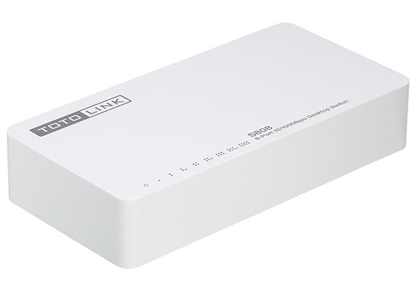 TOTOLINK 8-Port 10/100Mbps Desktop Switch