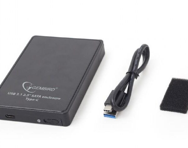 GEMBIRD ΘΗΚΗ USB 3.1 2.5 enclosure, Type-C