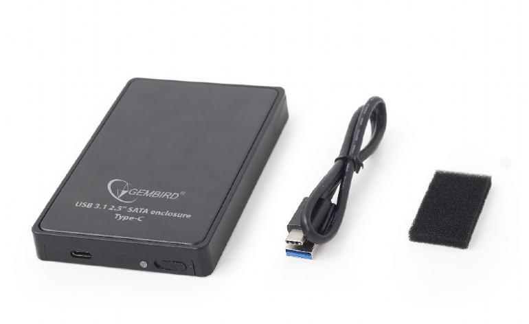 GEMBIRD ΘΗΚΗ USB 3.1 2.5 enclosure, Type-C