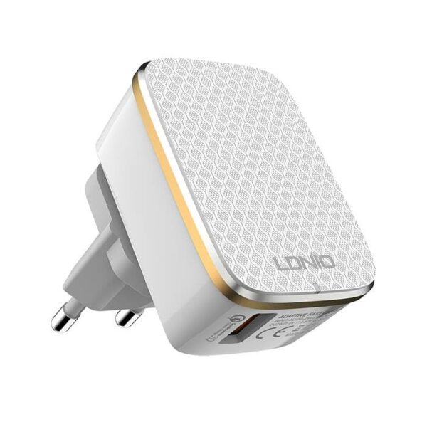 11351 LDNIO A1204Q ΦΟΡΤΙΣΤΗΣ QC3.0 1 PORT + 1M MICRO USB CABLE, 18W