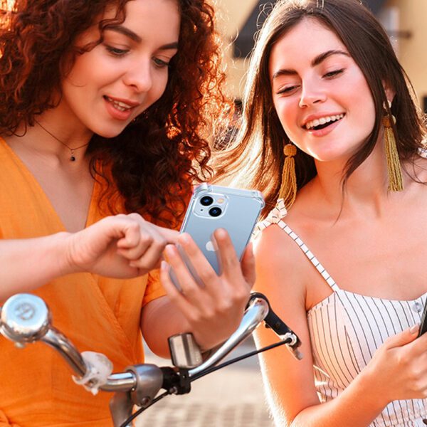 Ugreen Gel Bright Cushion Protective Case for iPhone 14 Plus Transparent (LP602)eng