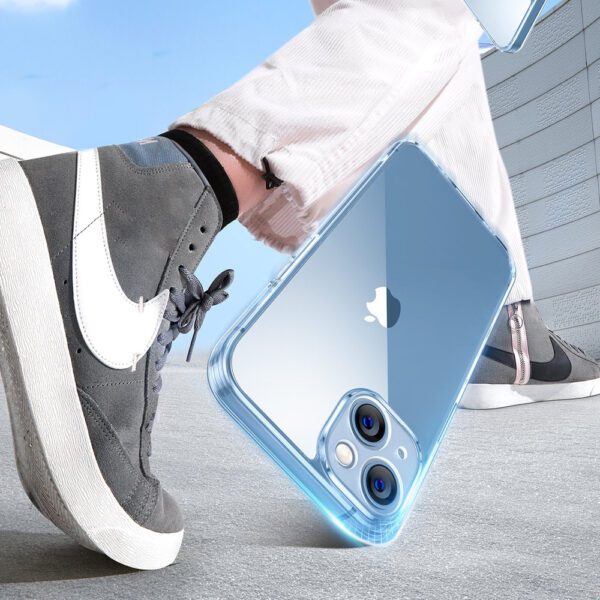 Ugreen Classy Clear Enhanced Protective Protective Case for iPhone 14 Plus Transparent (LP618) with Gel Frame Classy Clear Enhanced Protective Caseeng