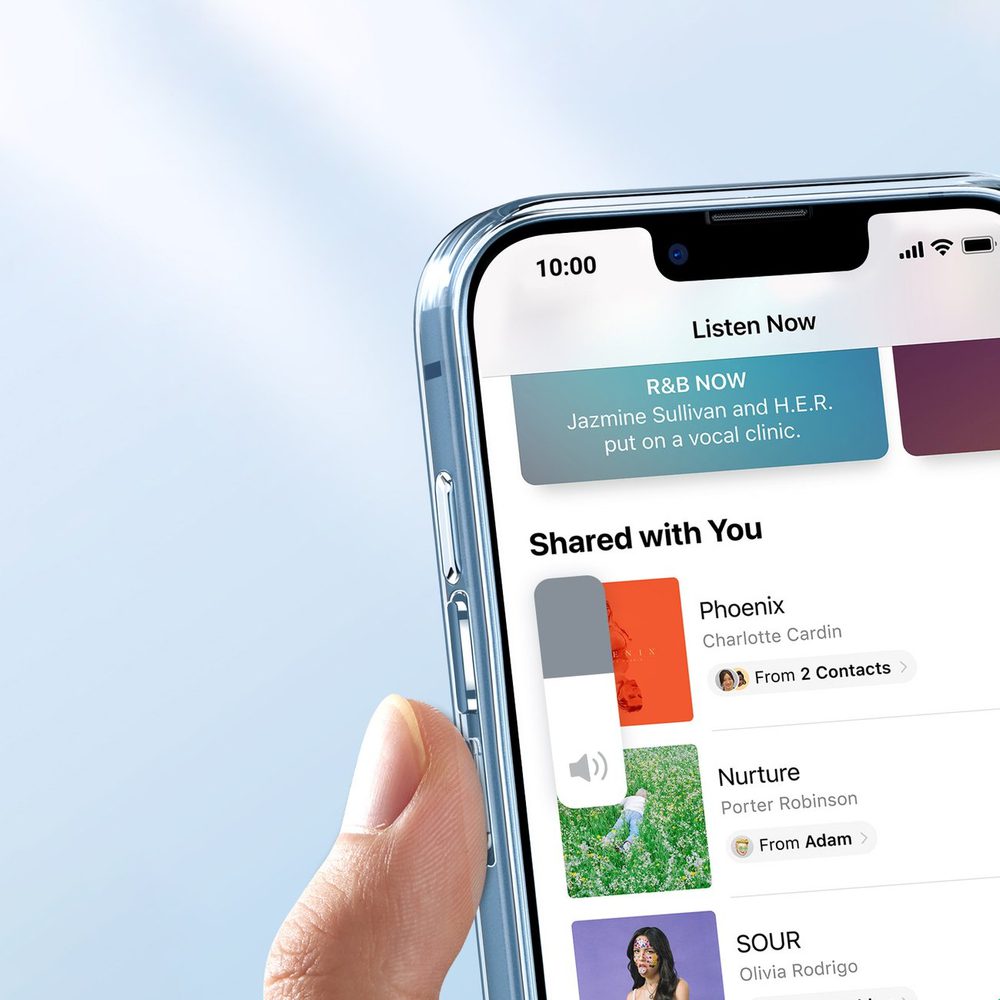 Ugreen Classy Clear Enhanced Protective Protective Case for iPhone 14 Plus Transparent (LP618) with Gel Frame Classy Clear Enhanced Protective Caseeng